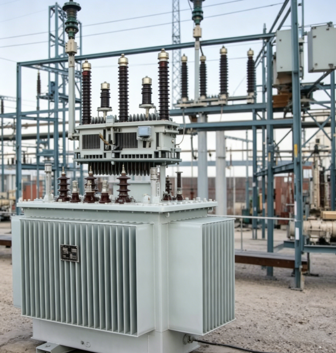 Renewable Energy Grid - 132000V/26400V Solar Inverter Oil Immersed Transformer