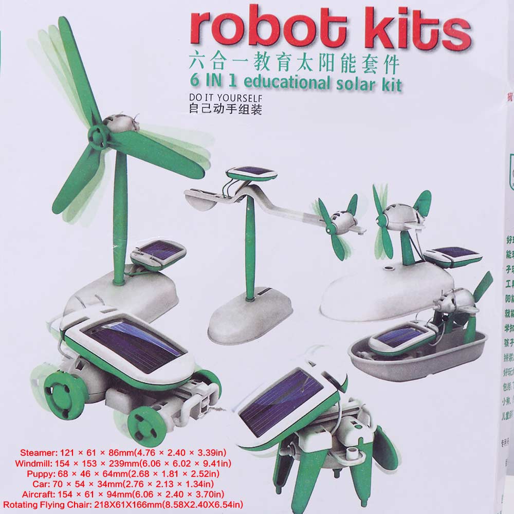 Solar Panels 6-In-1 Solar Powe - Renewable Energy Lab reseña y precio