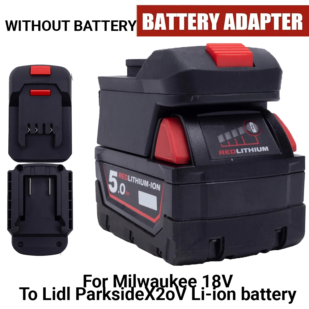 Adapter for Lidl Parkside X20V - Agm Deep Cycle Battery reseña y precio