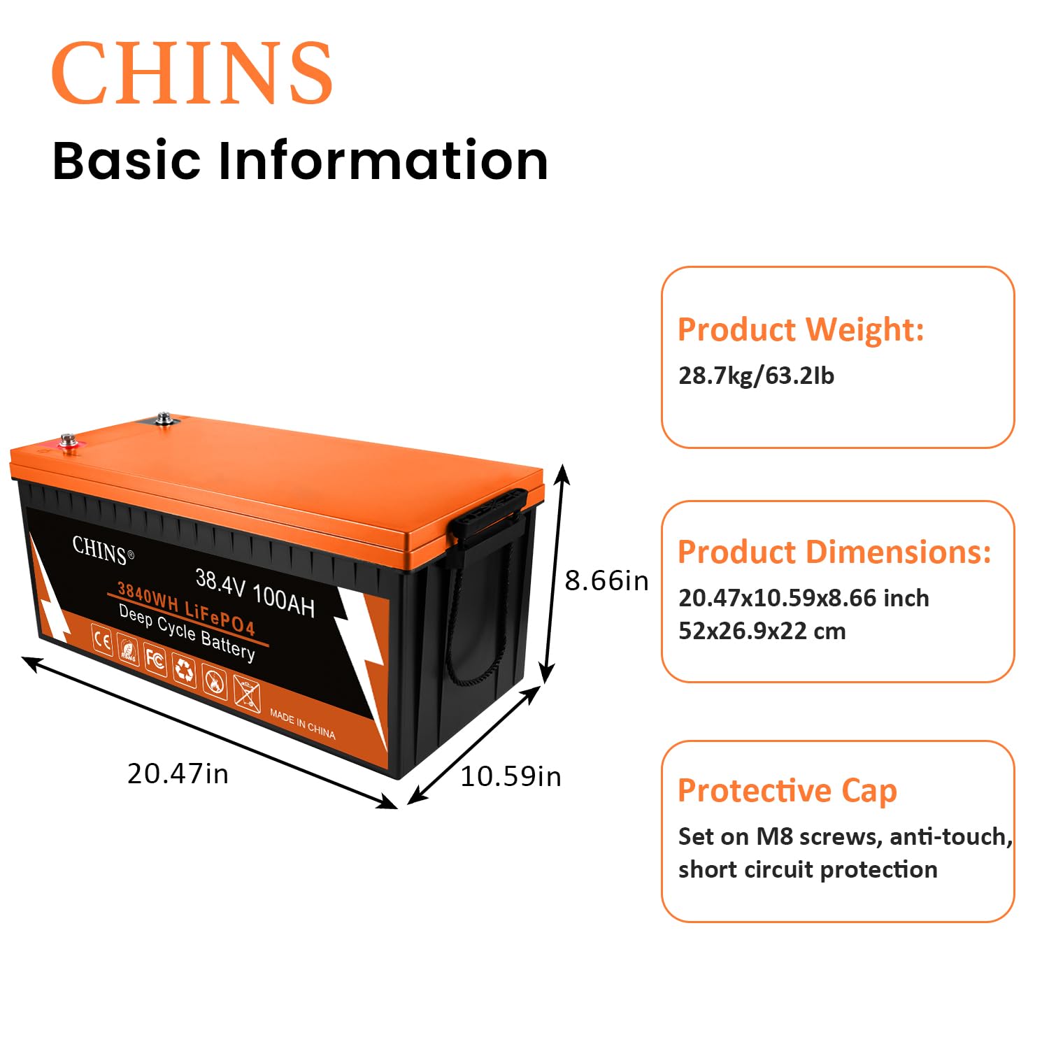 36V Lithium Golf Cart Battery, - Lithium Battery 100Ah reseña y precio