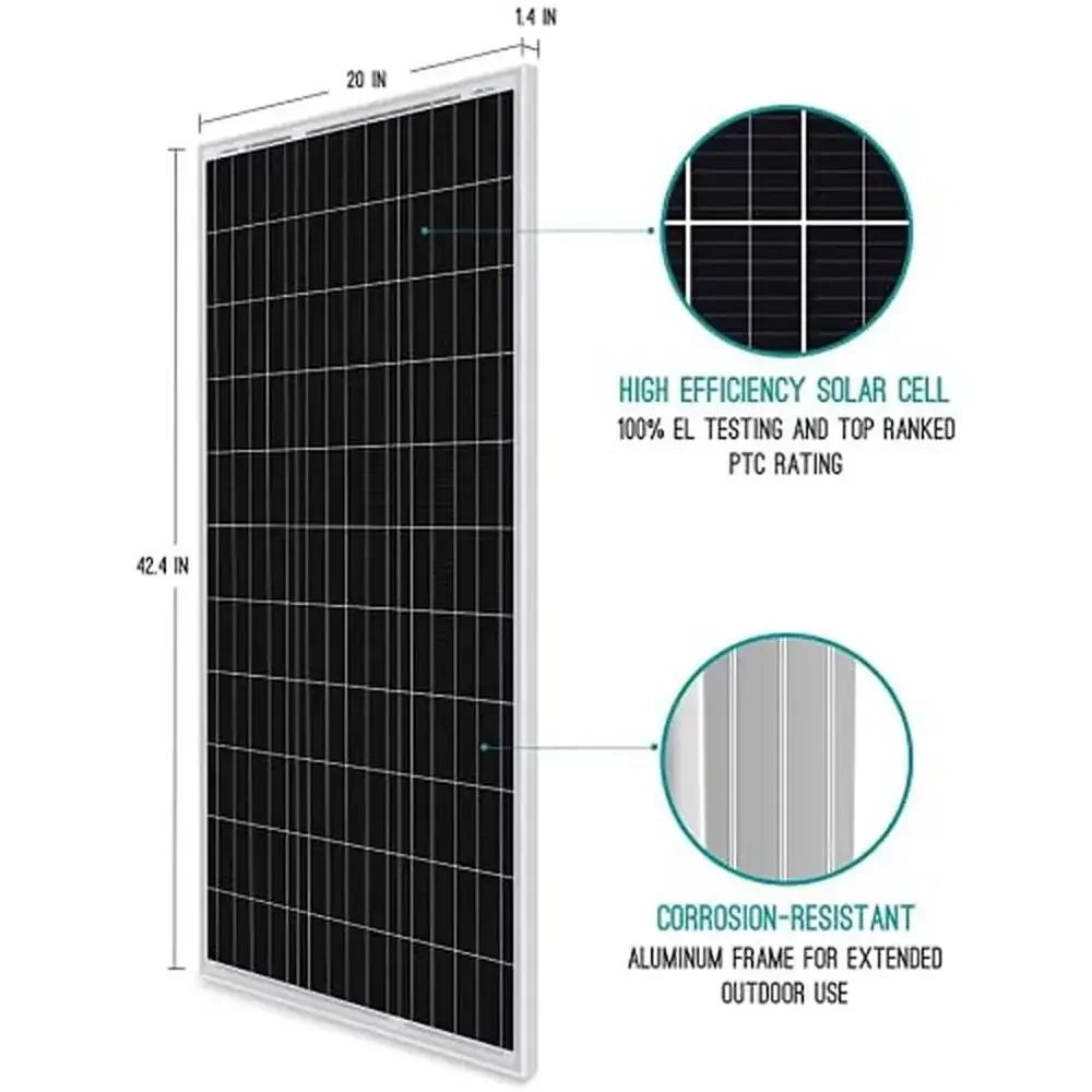 -For Solar RV Kit Off-Grid 400 - Rv Solar Kit 400W reseña y precio