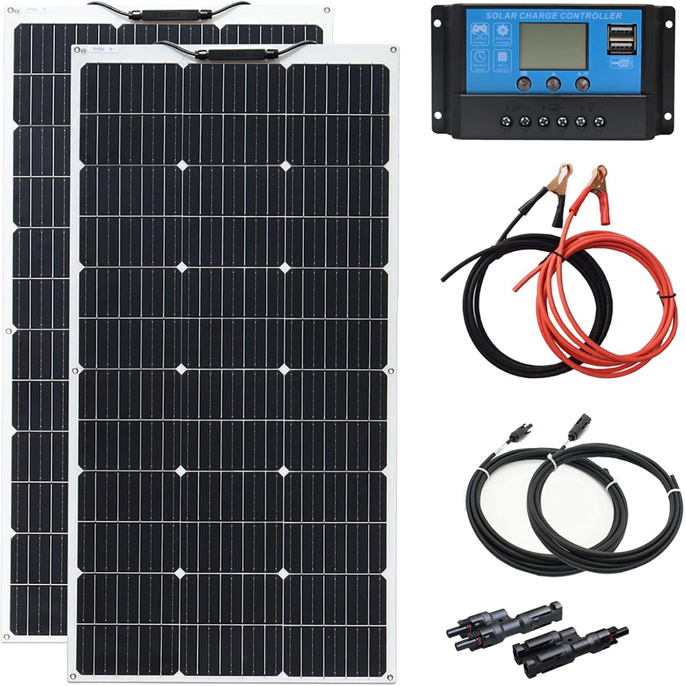 200w Solar Panels 100W Solar P - Rv Solar Kit 400W reseña y precio