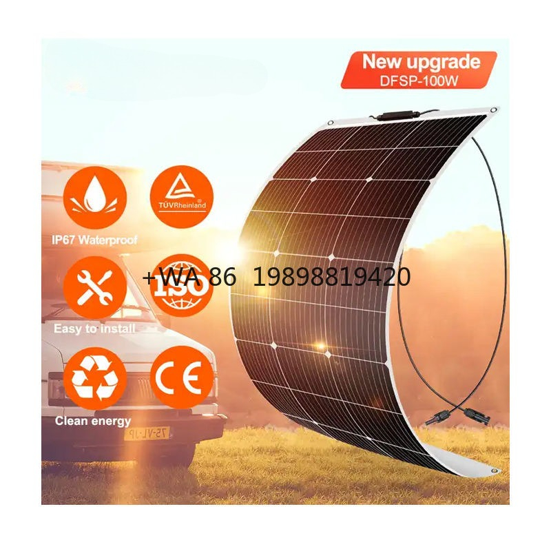Dokio  Hot Sale 100w 150W 200w - Rv Solar Kit 400W reseña y precio