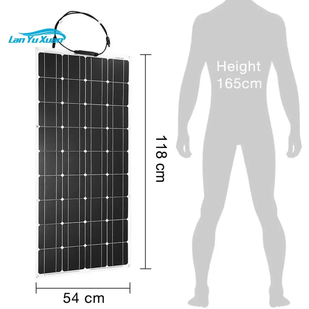 18V 100W 200W 400W Flexible So - Rv Solar Kit 400W reseña y precio