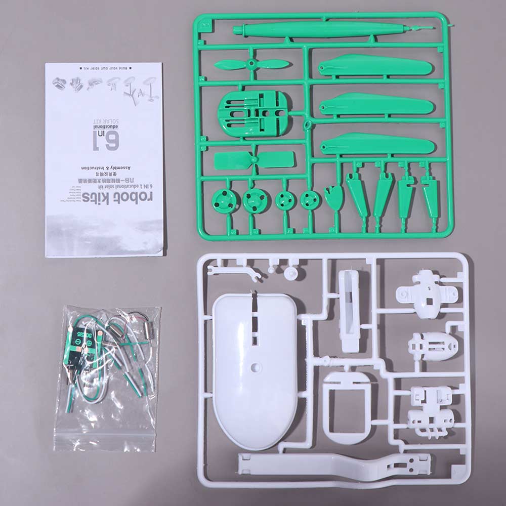6-In-1 Solar Power Robot Plane - Renewable Energy Lab reseña y precio