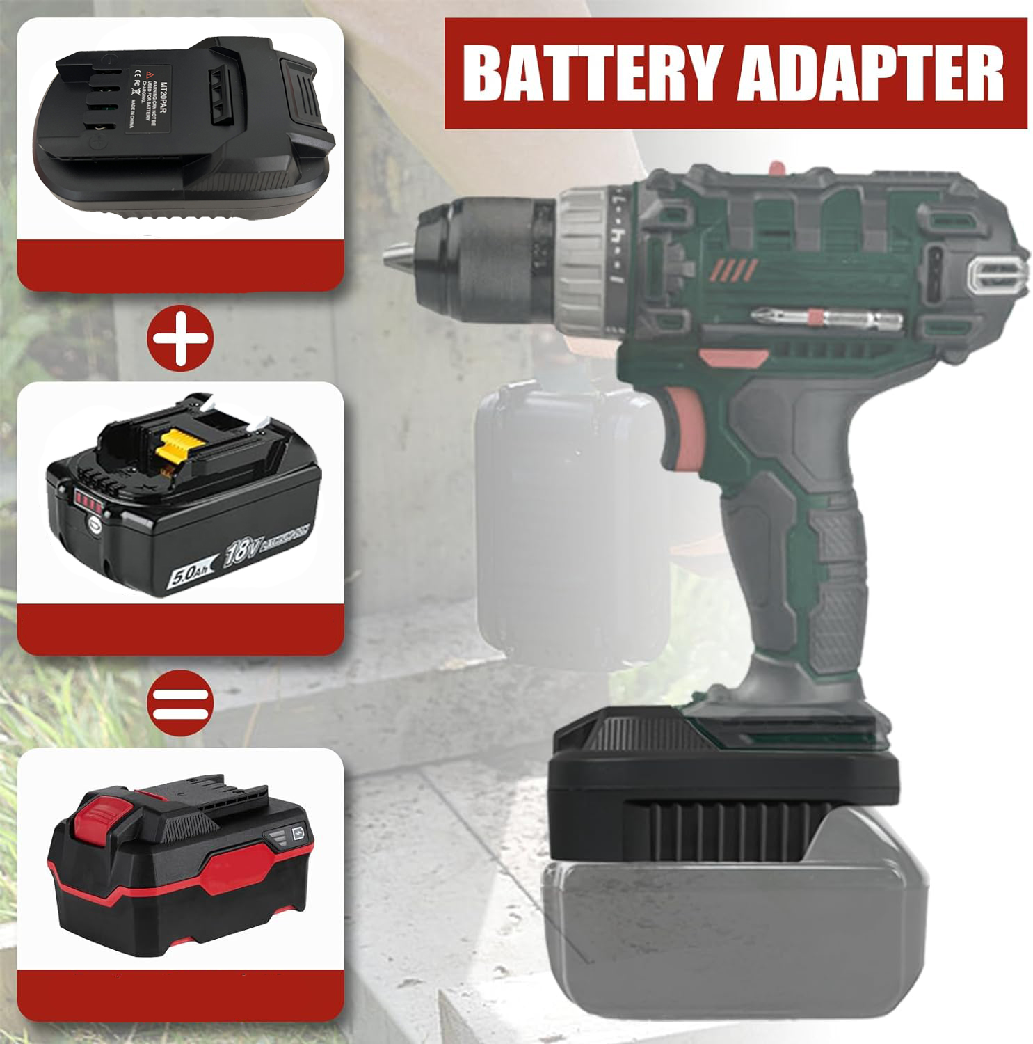 Converter Battery Adapter For  - Agm Deep Cycle Battery reseña y precio