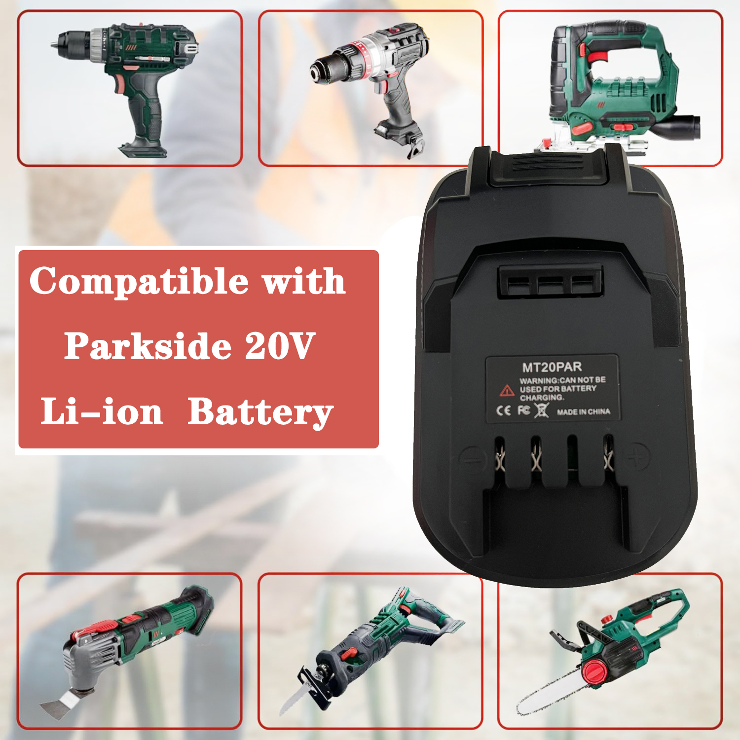 Converter Battery Adapter For  - Agm Deep Cycle Battery reseña y precio