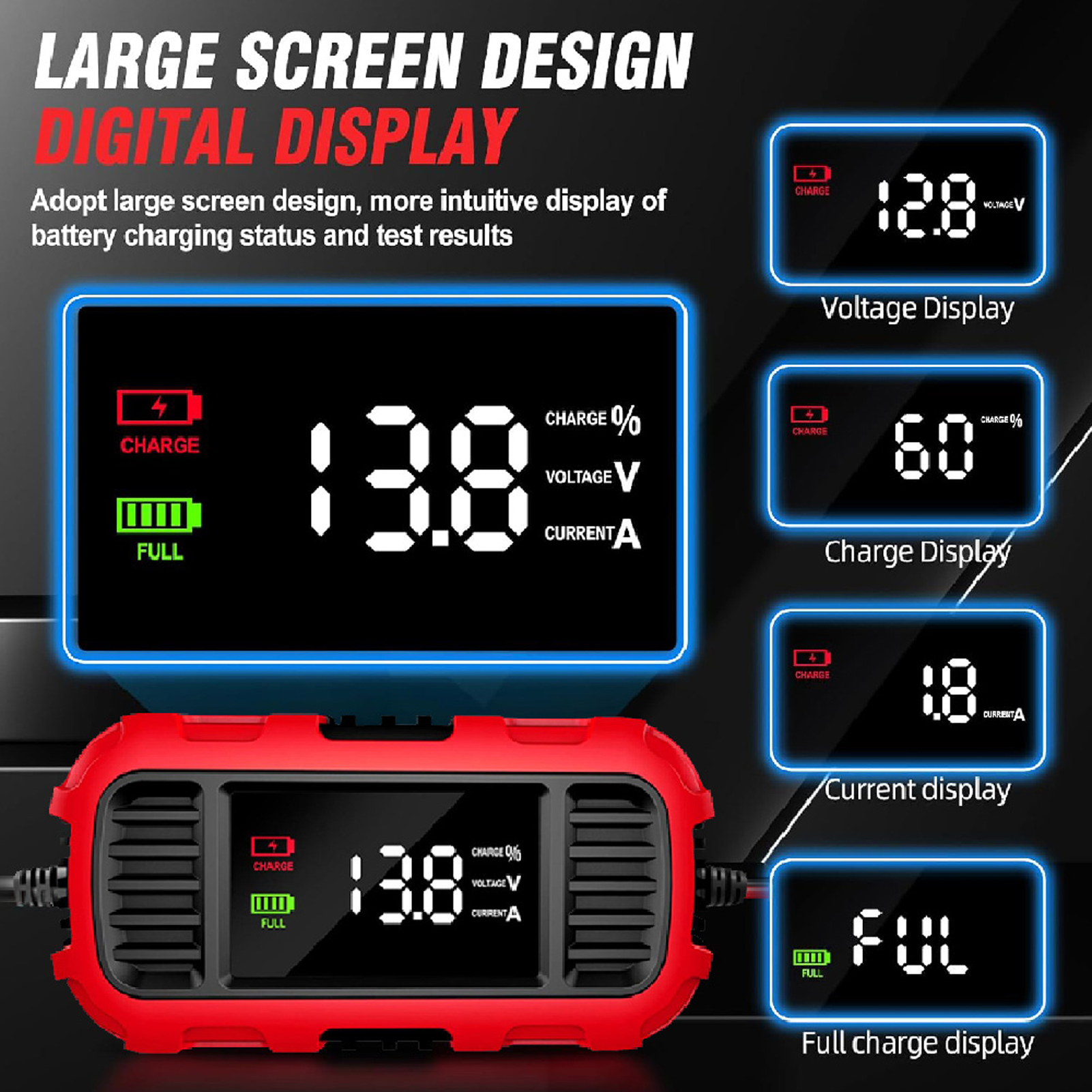 Automatic Trickle Battery Char - Agm Deep Cycle Battery reseña y precio