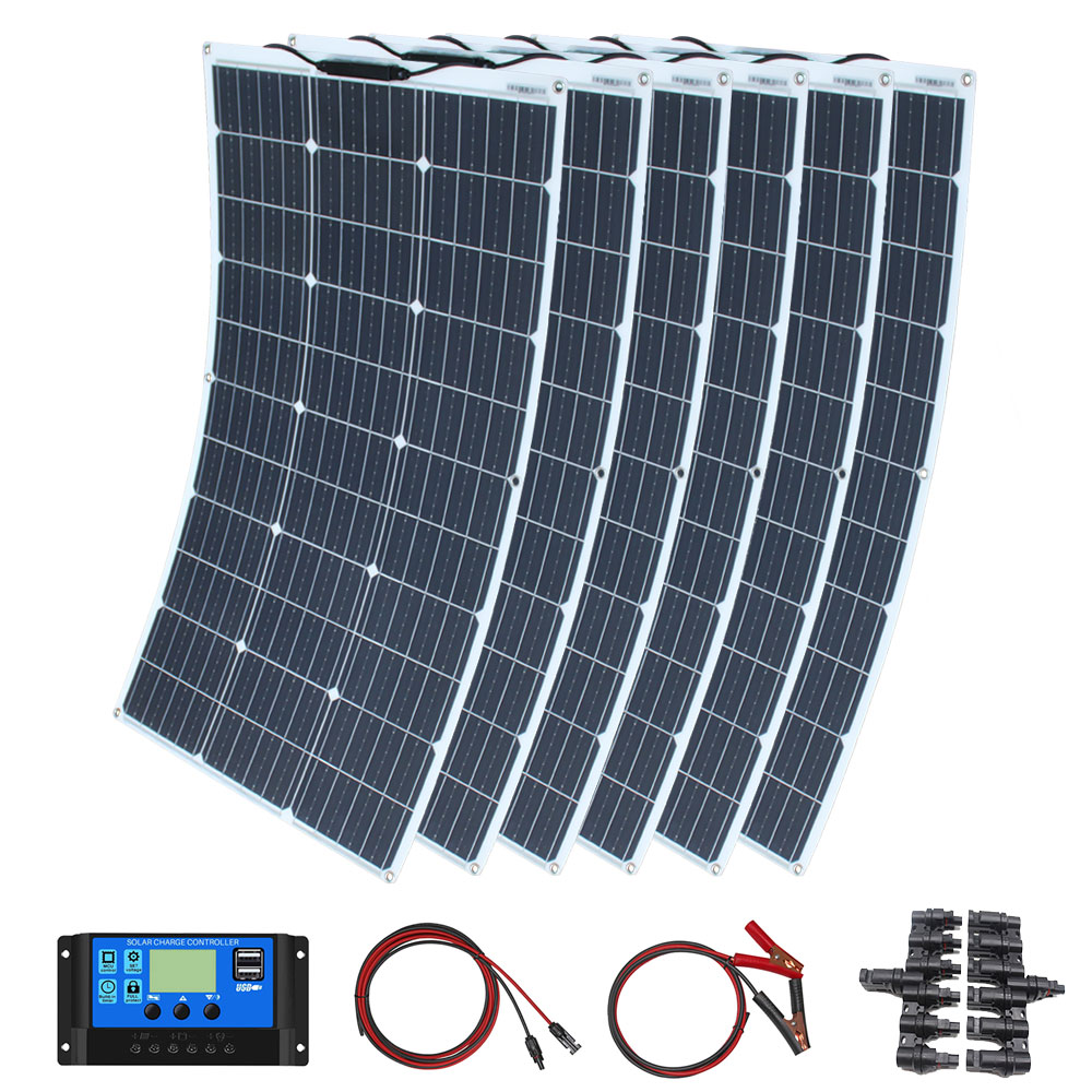 Solar Panel Kit 100W 200W 300W - Rv Solar Kit 400W reseña y precio