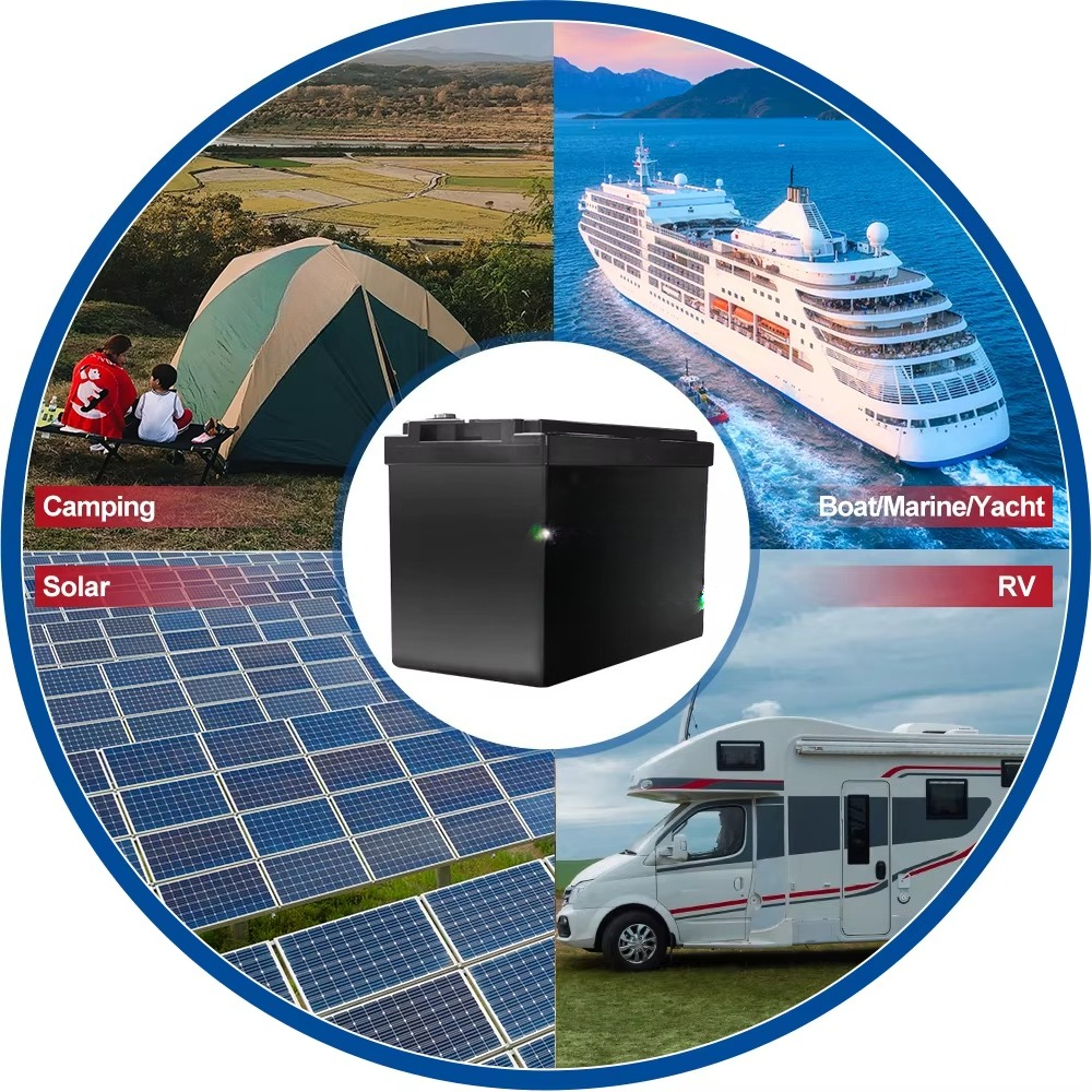 Solar energy storage system ba - Agm Deep Cycle Battery reseña y precio